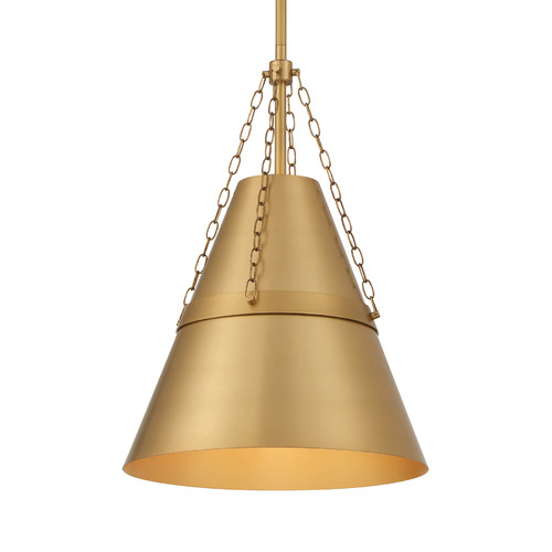 Springfield Pendant in Legacy Brass by Minka Lavery