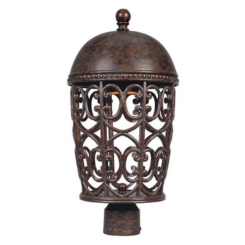 Designers Fountain Lighting Post Light in Burnt Umber Finish 97596-BU