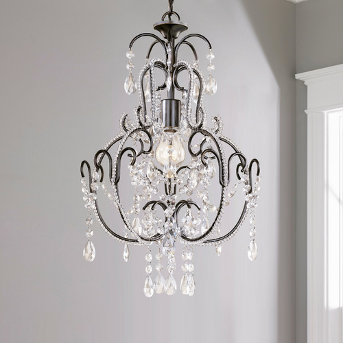 Minka Lavery Single-Light Crystal Chandelier by Minka Lavery 3123-489