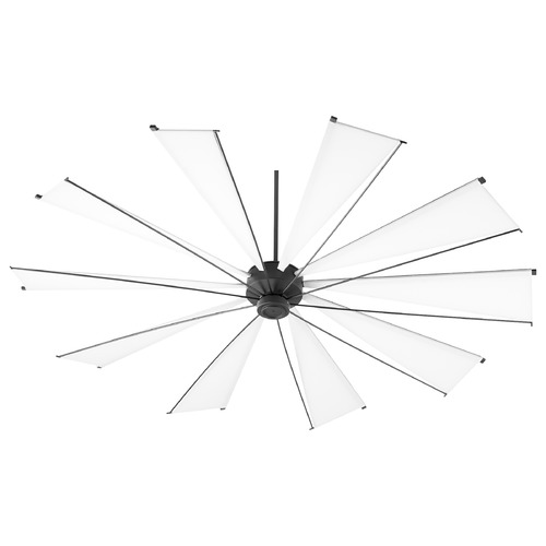 Quorum Lighting Mykonos Noir Ceiling Fan Without Light by Quorum Lighting 69210-69