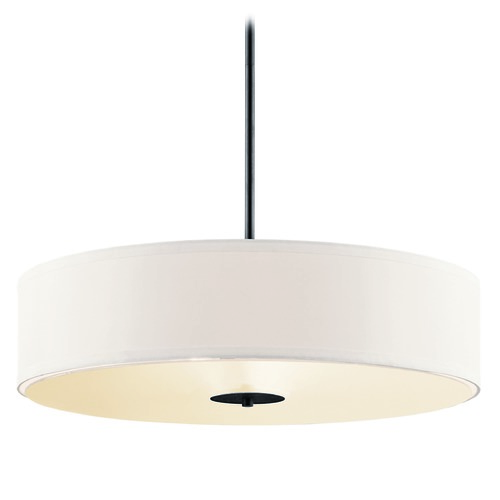 Kichler Lighting 24-Inch Convertible Pendant in Black by Kichler Lighting 42122BK