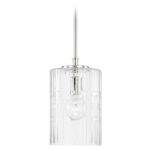 HomePlace by Capital Lighting Emerson 7-Inch Polished Nickel Pendant by HomePlace by Capital Lighting 341311PN