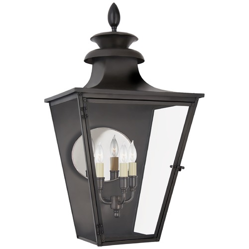 Visual Comfort Signature Collection Chapman & Myers Albermarle Light in Blackened Copper by Visual Comfort Signature CHO2415BCCG