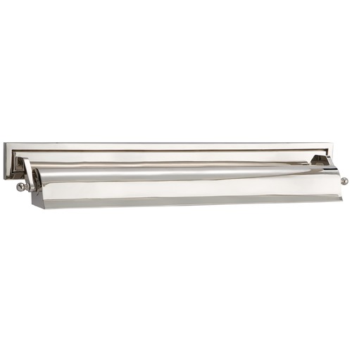 Visual Comfort Signature Collection Thomas OBrien Library 22-Inch Art Light in Nickel by Visual Comfort Signature TOB2606PN