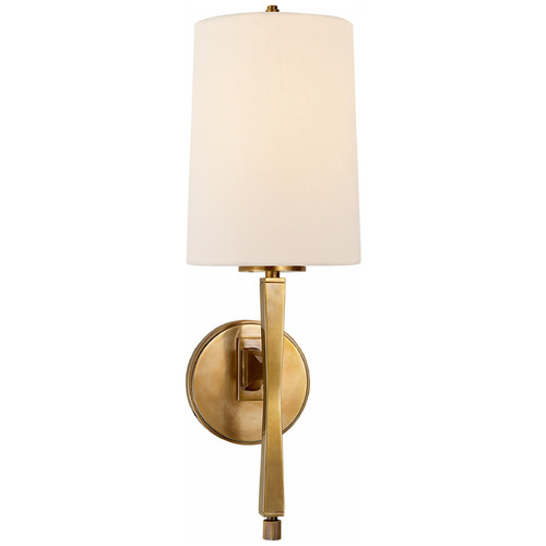 Thomas OBrien Edie Sconce in Antique Brass by VC Signature