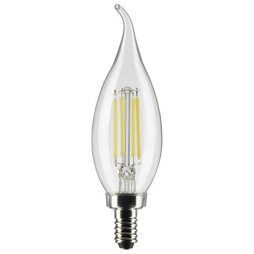 5.5W LED CA10 Filament Light Bulb in 2700K by Satco Lighting