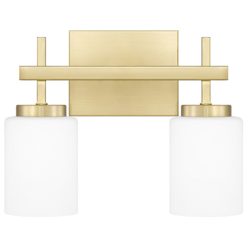 Quoizel Lighting Wilburn Satin Brass LED Bathroom Light by Quoizel Lighting WLB8613Y