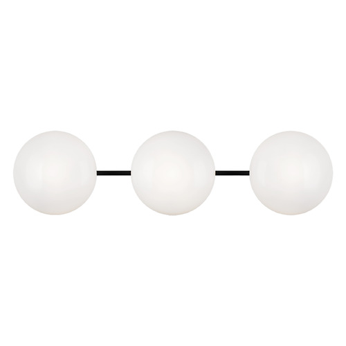 Matteo Lighting Pearlesque Matte Black LED Sconce by Matteo Lighting S05103MBOP