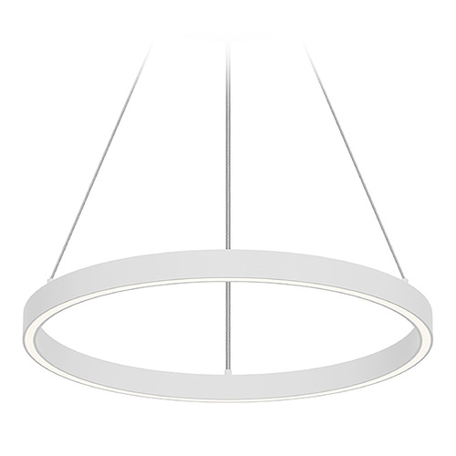 Kuzco Lighting Kuzco Lighting Cerchio White LED Pendant Light PD87118-WH-UNV-010