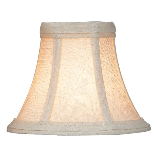 Beige Bell Lamp Shade with Clip-On Assembly by Lite Source Lighting