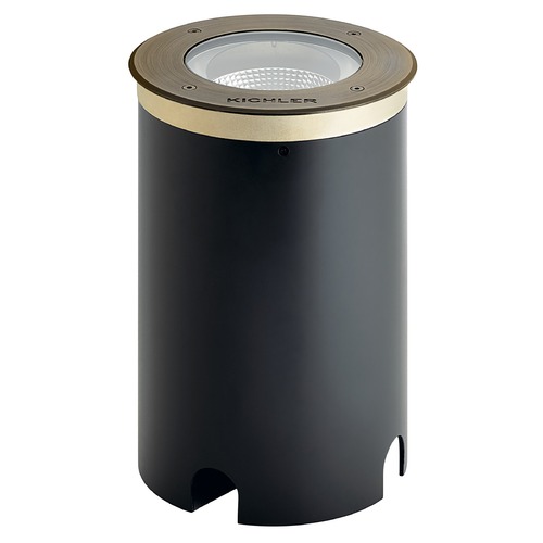 Kichler Lighting C-Series 10W 45-Degree 3000K In-Ground Well Light in Centennial Brass by Kichler Lighting 16227CBR30