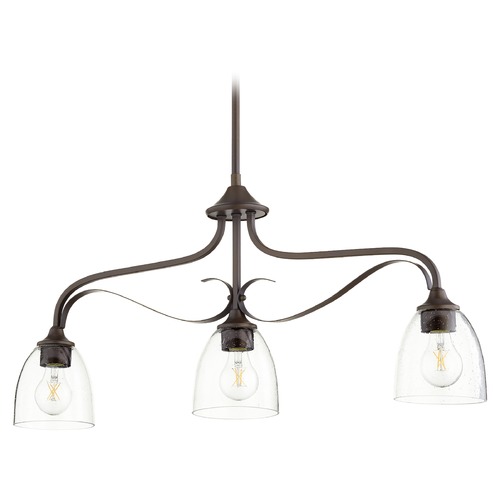 Jardin Oiled Bronze Linear LIght by Quorum Lighting