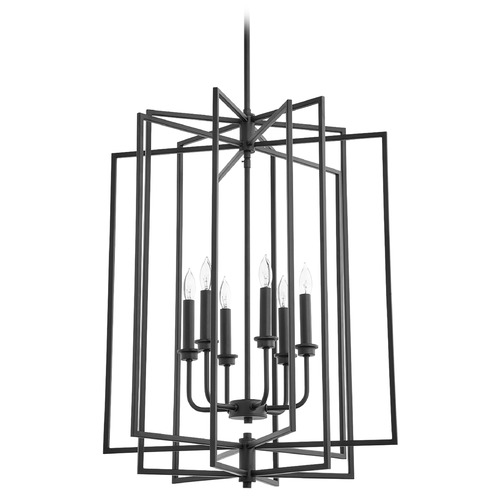 Quorum Lighting Hammond Noir Pendant by Quorum Lighting 688-6-69