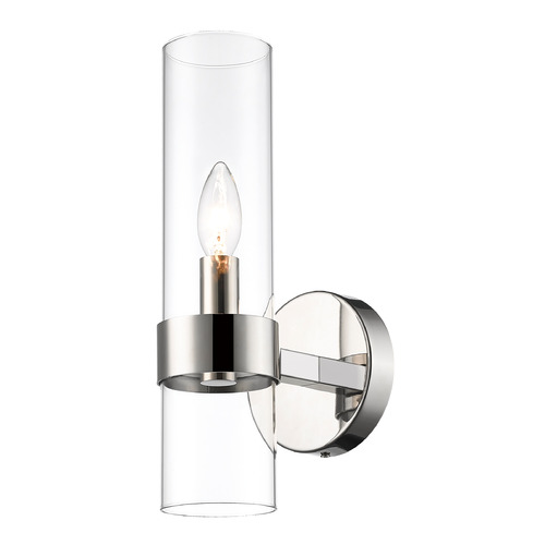 Datus Polished Nickel Sconce by Z-Lite