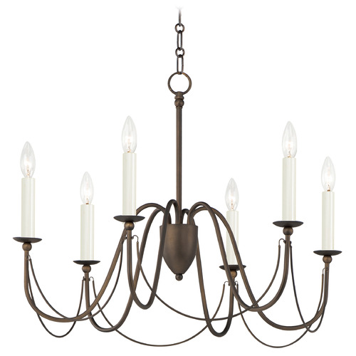 Maxim Lighting Plumette Chestnut Bronze Chandelier