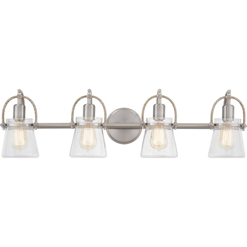 Quoizel Lighting Stafford Bathroom Light in Brushed Nickel by Quoizel Lighting STF8632BN