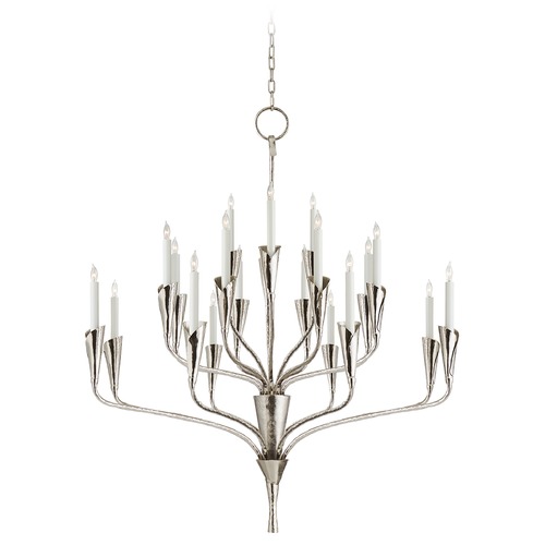 Visual Comfort Signature Collection Chapman & Myers Aiden Chandelier in Polished Nickel by Visual Comfort Signature CHC5503PN