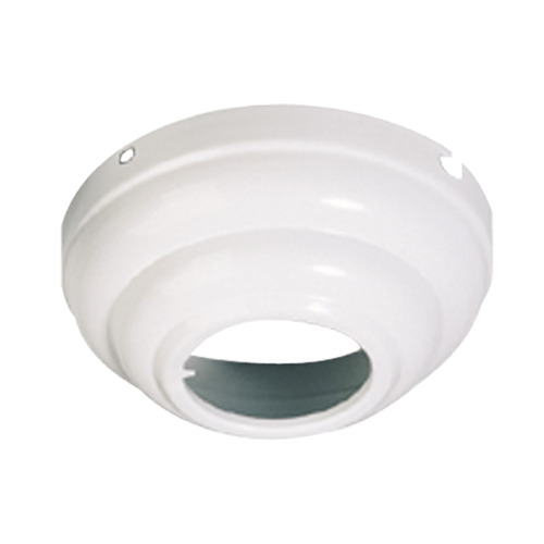 Visual Comfort Fan Collection Slope Ceiling Adapter in Matte White by Visual Comfort & Co Fans MC95RZW
