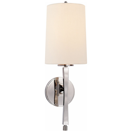 Visual Comfort Signature Collection Thomas OBrien Edie Sconce in Polished Nickel by VC Signature TOB2740PNL