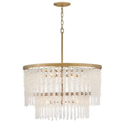 Fredrick Ramond Fredrick Ramond Rubina Burnished Gold LED Chandelier FR41498BNG