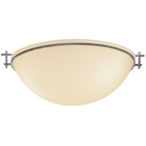 Three-Light Flush Mount Ceiling Light