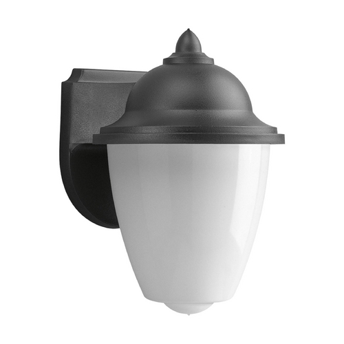 Polycarbonate Outdoor Wall Light in Black by Progress Lighting