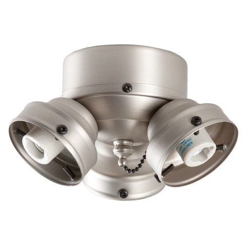 Craftmade Lighting 3-Light LED Fan Fitter in Brushed Satin Nickel by Craftmade Lighting F300-BN-LED