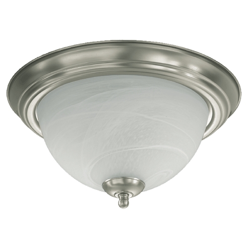 Quorum Lighting Satin Nickel Flush Mount by Quorum Lighting 3066-13-65