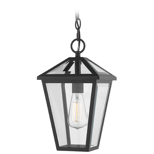 Talbot Black Outdoor Hanging Light by Z-Lite