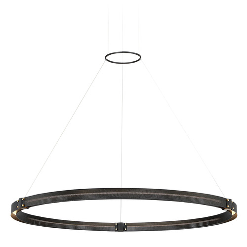 Eurofase Lighting Admiral 49-Inch LED Chandelier in Black & Brass by Eurofase Lighting 37054-014