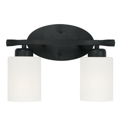 HomePlace by Capital Lighting Dixon 13-Inch Vanity Light in Matte Black by HomePlace by Capital Lighting 115221MB-338
