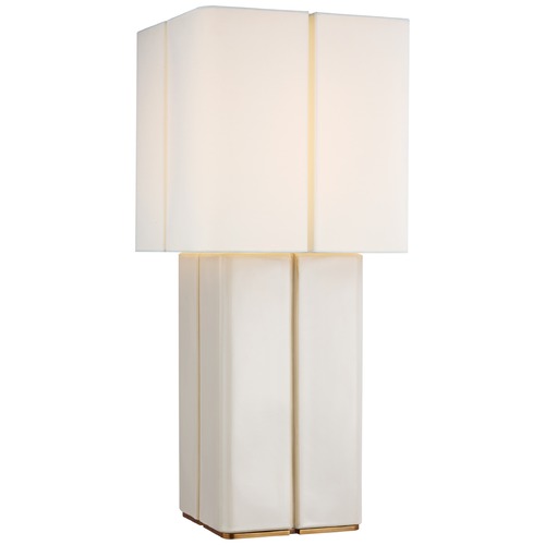 Visual Comfort Signature Collection Kelly Wearstler Monelle Table Lamp in Ivory by Visual Comfort Signature KW3666IVOL
