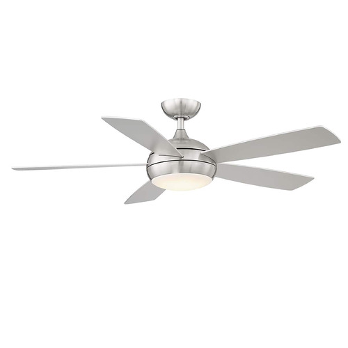 WAC Lighting Odyssey 54-Inch LED Fan in Brushed Nickel by WAC Lighting F-005L-BN