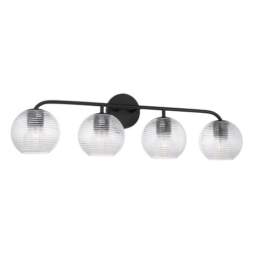 HomePlace by Capital Lighting Dolan 33.50-Inch Bath Light in Black by HomePlace by Capital Lighting 149941MB-544