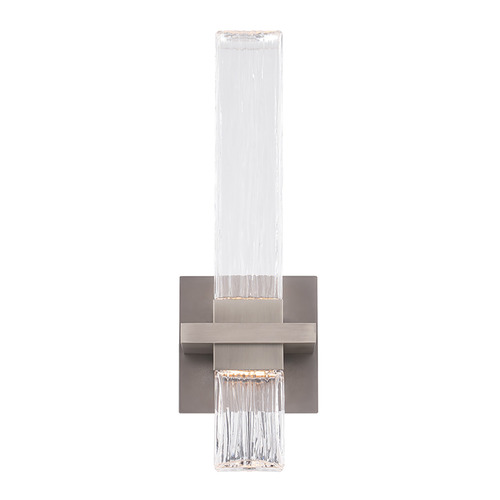 Modern Forms by WAC Lighting Modern Forms Cinaplex Brushed Nickel LED Sconce WS200615-TWA-BN