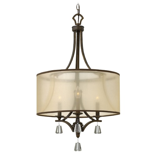 Fredrick Ramond Mime French Bronze Chandelier by Fredrick Ramond FR45606FBZ