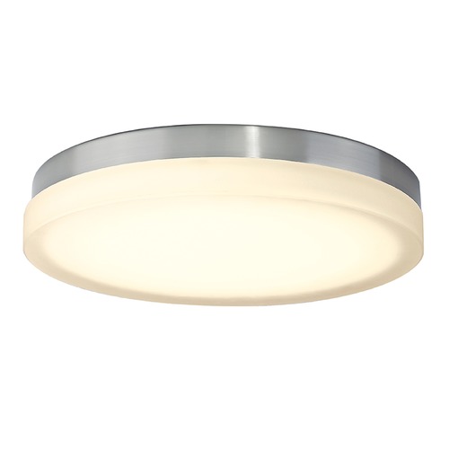 Slice 14-Inch 2700K LED Flush Mount in Brushed Nickel by WAC Lighting