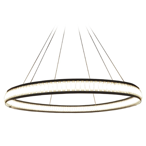 Forster Black LED Chandelier by Eurofase Lighting