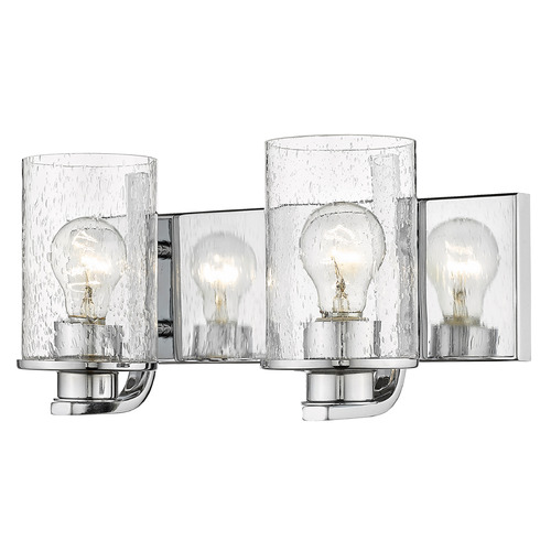 Beckett Chrome Bathroom Light by Z-Lite