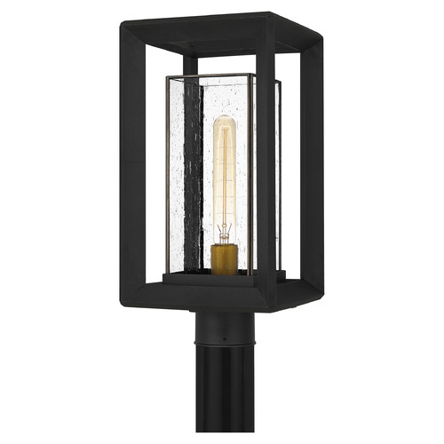 Quoizel Lighting Infinger Post Light in Earth Black by Quoizel Lighting INF9009EK