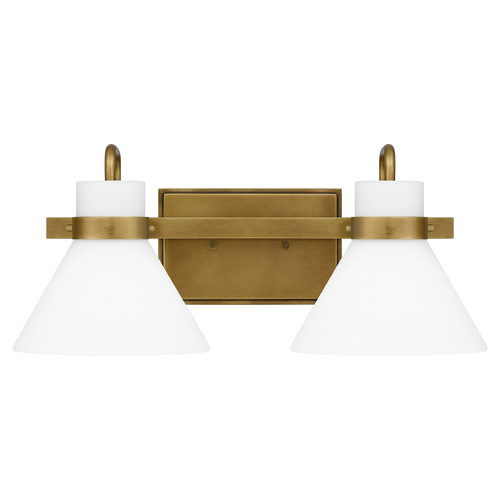 Quoizel Lighting Regency Bathroom Light in Weathered Brass by Quoizel Lighting RGN8617WS