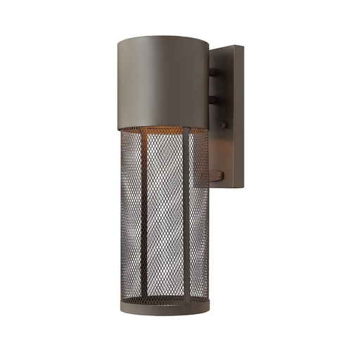 Modern Outdoor Wall Light in Buckeye Bronze by Hinkley Lighting