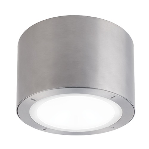 Modern Forms by WAC Lighting Vessel 5.50-Inch Wide LED Flush Mount in Brushed Aluminum by Modern Forms FM-W9100-AL