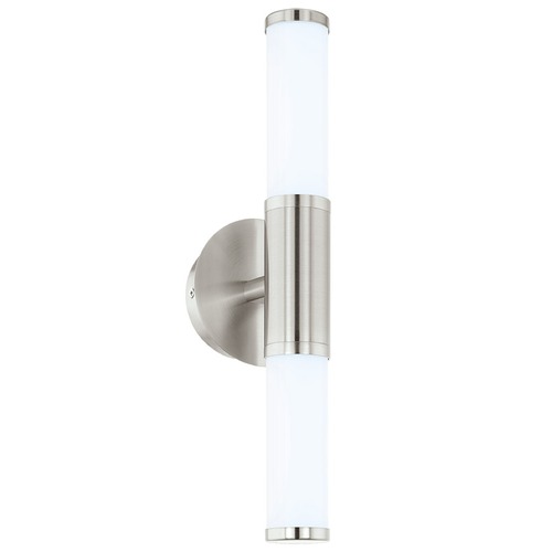 Palmera 1 Satin Nickel LED Sconce by Eglo Lighting