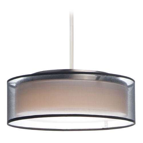 Maxim Lighting Prime Satin Nickel LED Pendant by Maxim Lighting 10224BOSN