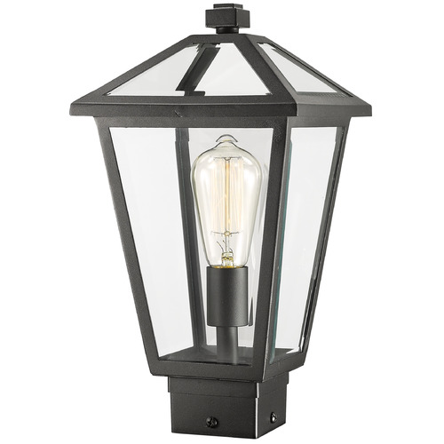 Talbot Black Post Light by Z-Lite