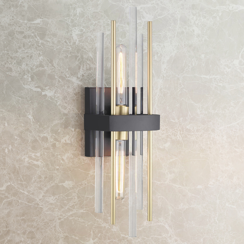 Progress Lighting Orrizo Black Sconce by Progress Lighting P710063-031