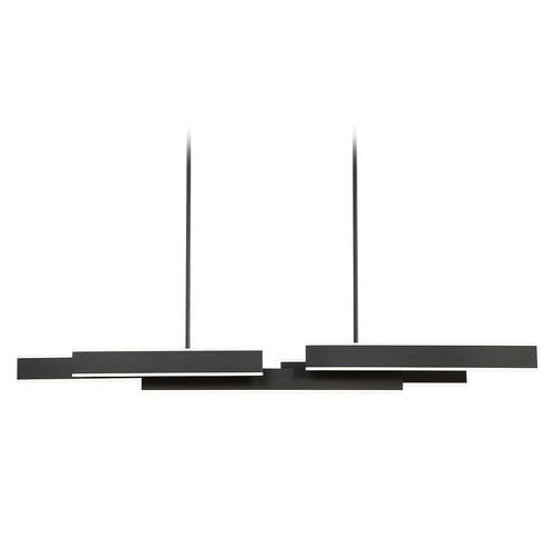 Cameno 55-Inch LED Chandelier in Matte Black by Eurofase Lighting