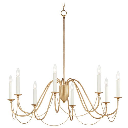 Maxim Lighting Plumette Gold Leaf Chandelier