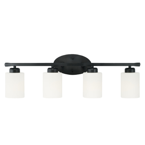 HomePlace by Capital Lighting Dixon 28.50-Inch Vanity Light in Matte Black by HomePlace by Capital Lighting 115241MB-338